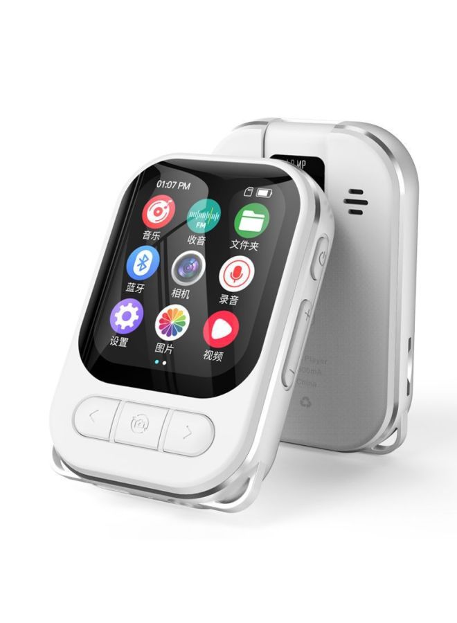 MP3 Player - MP3 Player with Camera Touch Screen - Standard configuration: mp3+lanyard+data cable-no memory card-treasure, M160 - pink - Music Player, Photo Video Recording, Portable Walkman, Student Learning, Bluetooth MP4, Digital Audio - Image 1