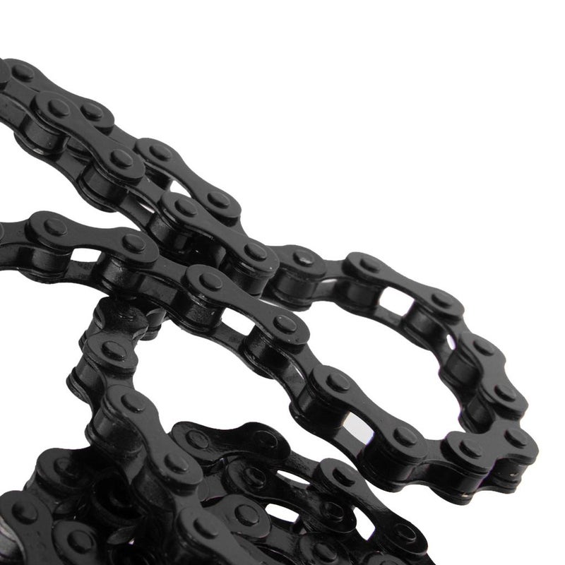 Bike Chain Fixed Gear Track BMX Single Speed Chains 1/2" x 1/8" Black - Image 4