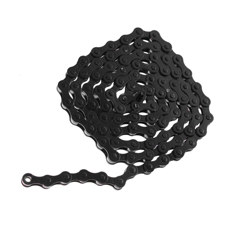 Bike Chain Fixed Gear Track BMX Single Speed Chains 1/2" x 1/8" Black - Image 5