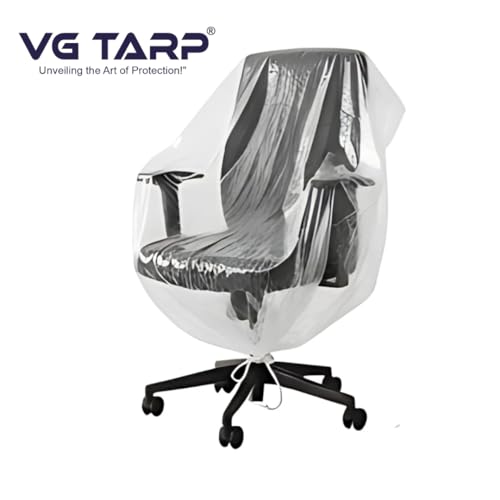 VG TARP Pack of 10 – Large Clear LDPE Plastic Bags (30 x 50 Inch) for Luggage, Suitcase, Chair, Mattress, Painting, Almirah & Storage – Dustproof LDPE Trolley Covers for Travel & Moving - Image 2