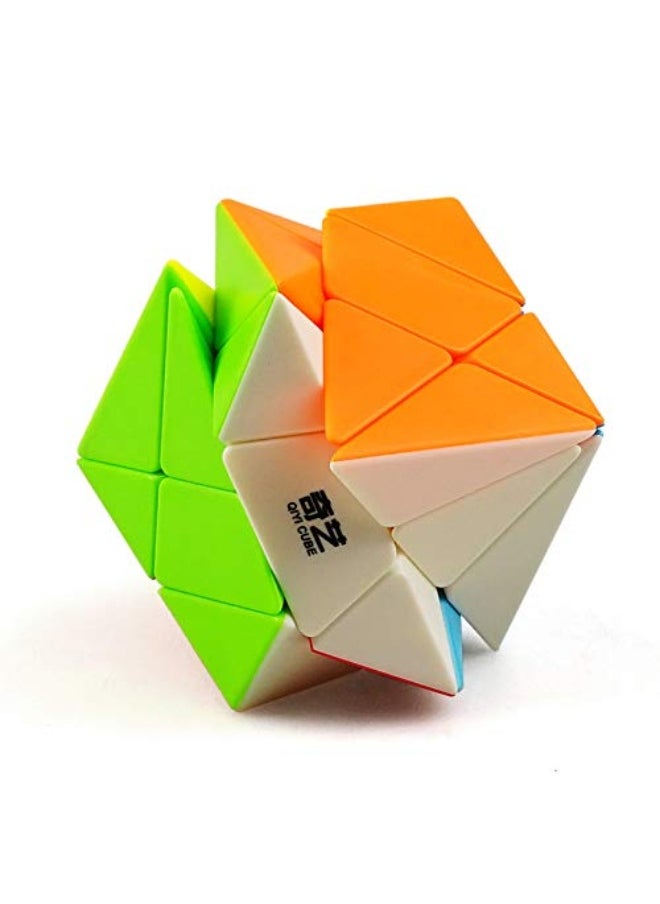CuberSpeed QY Toys Axis Cube stickerless Puzzle