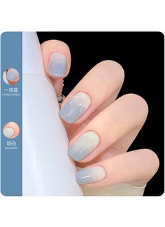 2023 Peel-Off Neutral Nail Polish High-Shine Color113# milk White 113# milk White