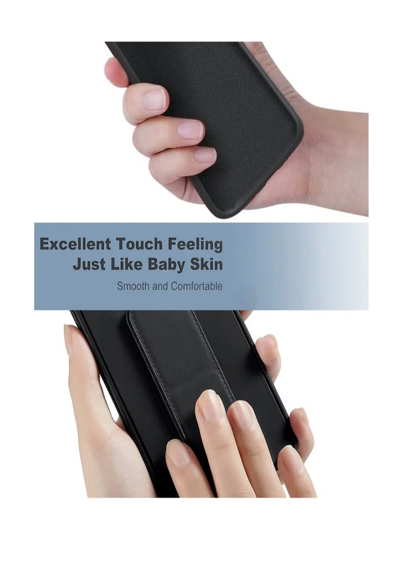 كفر حماية لهاتف ابل ايفون 16 بلس مع مسكة مغناطيسية مدمجة 3 في 1 اسود - Image 3