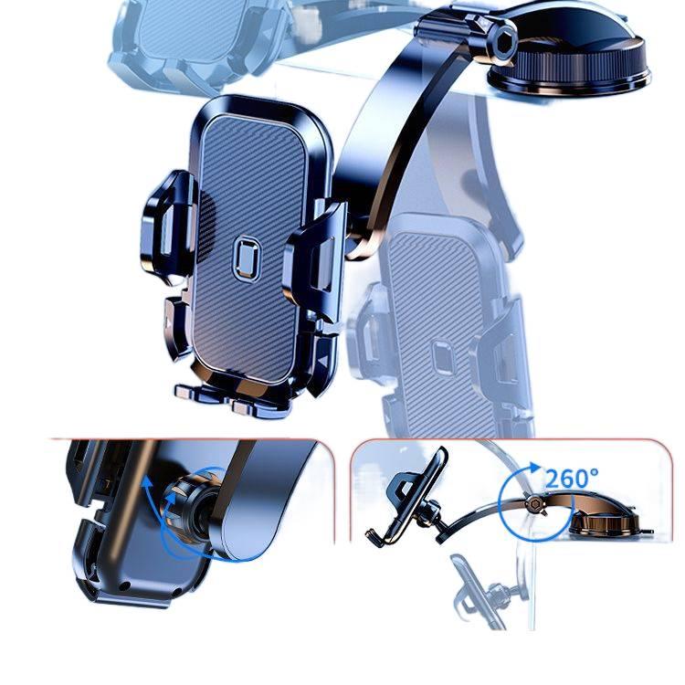Car Phone Holder for Broad Compatibility in Black for Indoor Use - Image 4