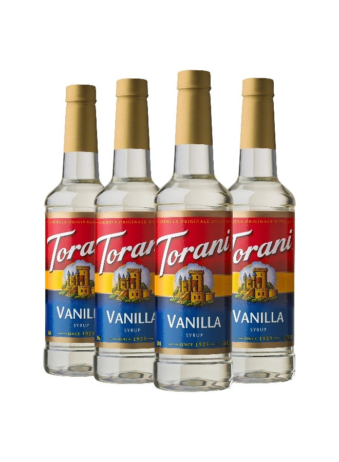 Torani Syrup Vanilla 254 Ounces Pack of 4 - Image 1
