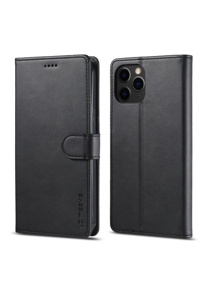 The Bros Case For iPhone 12 Pro Max Calf Texture Horizontal Flip Leather Case with Holder & Card Slots & Wallet