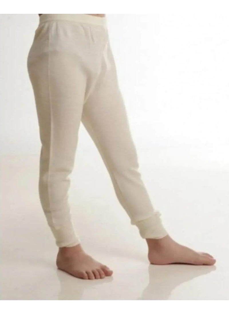 Hasyün 550 Children's Long Wool Underwear Bottoms Single  - Image 2