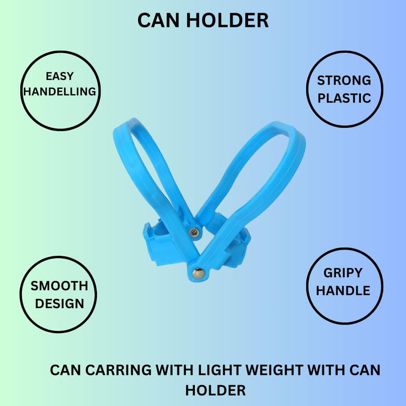 Plastic Handle Can Lifter Easy Lifting Can Tool for Home Office Use Water Bottle LifterNo Bottle or Jar IncludedMulticolor Can Lifter Pack of 2  - Image 4