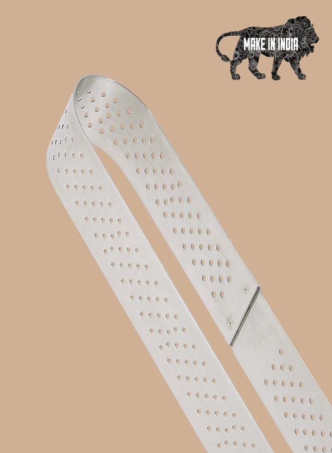 CAKE DECOR™ Stainless Steel Perforated Oval Tart Cake Ring – 4 Inch - Image 5