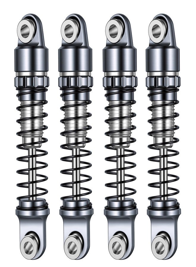 RCLIONS ممتص صدمات من الألومنيوم من RCLIONS بمقياس 1/30 لسيارة SCX30 22 مم، قطع غيار ترقية لسيارات الزحف AXIAL SCX30 K10 JLU RC (تيتانيوم) - Image 1