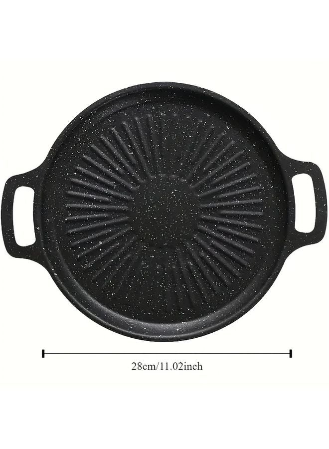 Korean Barbecue Pan Non Stick Baking Tray Indoor BBQ - Image 4