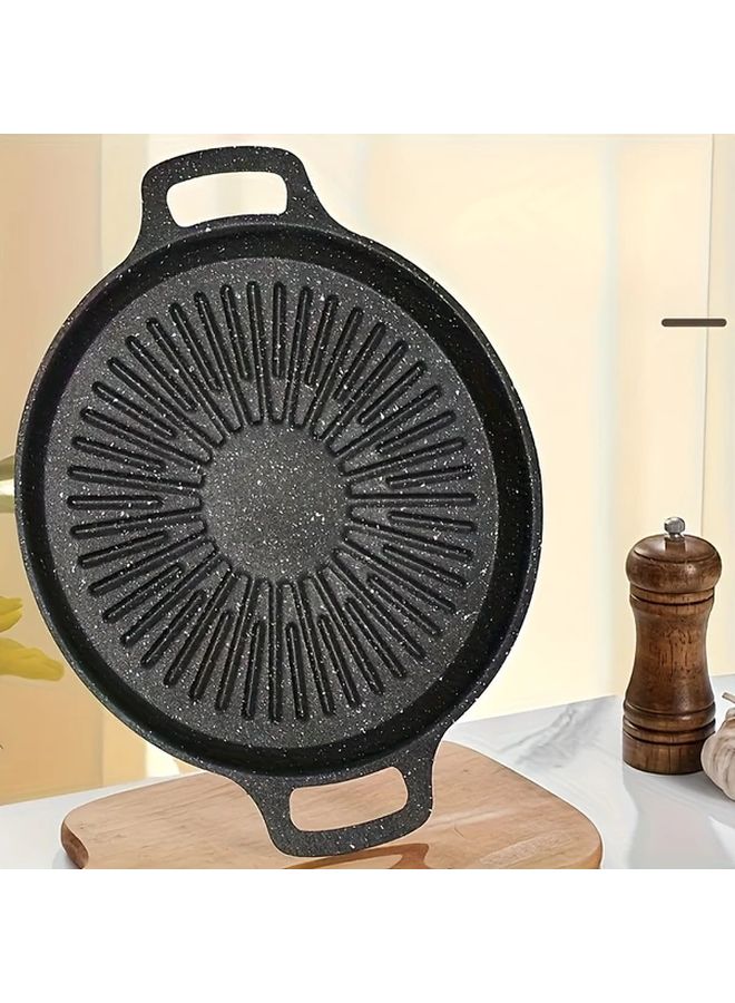 Korean Barbecue Pan Non Stick Baking Tray Indoor BBQ - Image 1