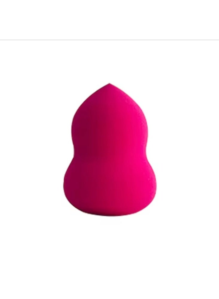 Hourglass Shape Makeup Sponge - Seamless Blending - Hot Pink - Image 1