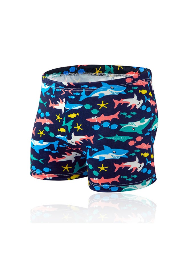 Loquat Cute Cartoon Children's Swimming Trunks Summer Boxer Swimming Trunks Boys Plus Size Hot Spring Pants Printed Quick-drying Beach Shorts-Color:Style 2- - Image 3