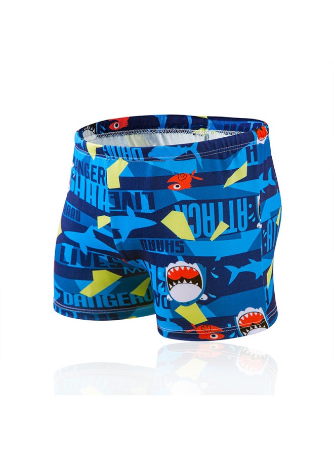 Loquat Cute Cartoon Children's Swimming Trunks Summer Boxer Swimming Trunks Boys Plus Size Hot Spring Pants Printed Quick-drying Beach Shorts-Color:Style 2- - Image 5