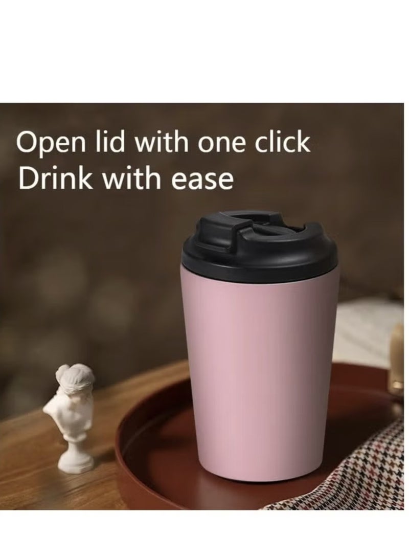Travel Coffee Mug Stainless Steel Vacuum Iced and Hot Drinks Insulated Tumbler for Home Office Outdoor Works  - Image 3