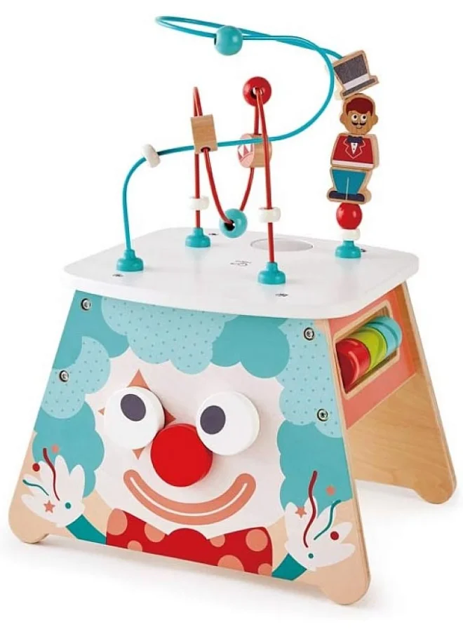 هيب Hape Light-Up Circus Activity Cube | Colorful Interactive Developmental Toy for Toddlers, Multi-Sensory Play Set | Activity Toy | For Toddlers 18 Months & Up