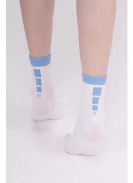 The Socks Company 3 Pairs of Women's White Tennis Socks  - Image 1