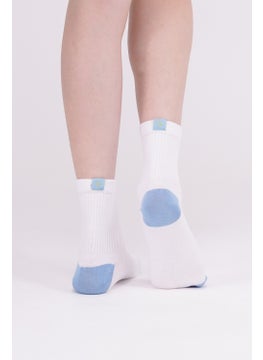 The Socks Company 3 Pairs of Women's White Tennis Socks  - Image 5