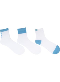 The Socks Company 3 Pairs of Women's White Tennis Socks  - Image 3