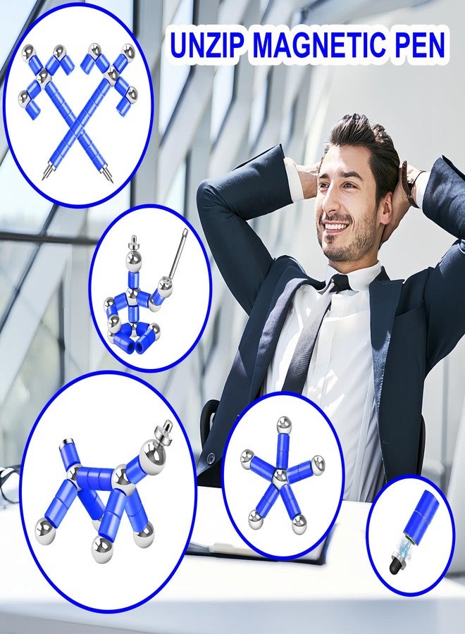 قلم YYMHMF المغناطيسي لتخفيف التوتر للرجال: لعبة رائعة لتخفيف التوتر للبالغين والمراهقين والأولاد والبنات، أداة رائعة للنساء المصابات باضطراب فرط الحركة ونقص الانتباه، أداة حسية للتركيز، هدية مثالية لعيد الأب وعيد الأم وحفلات التخرج. - Image 4