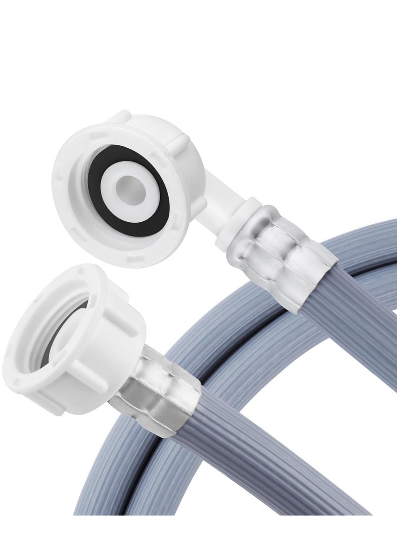 AiheArron 3 Meters Premium Quality Universal Washing Machine/Dishwasher Inlet Hose with 90 Degree Elbow,Adapter For Fully Automatic Washing Machine,Reliable Dishwasher Explosion-proof Extension Tube - Image 1