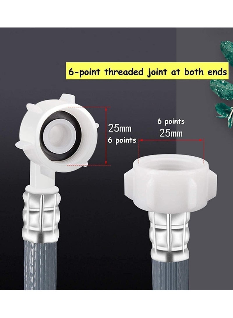 AiheArron 3 Meters Premium Quality Universal Washing Machine/Dishwasher Inlet Hose with 90 Degree Elbow,Adapter For Fully Automatic Washing Machine,Reliable Dishwasher Explosion-proof Extension Tube - Image 3