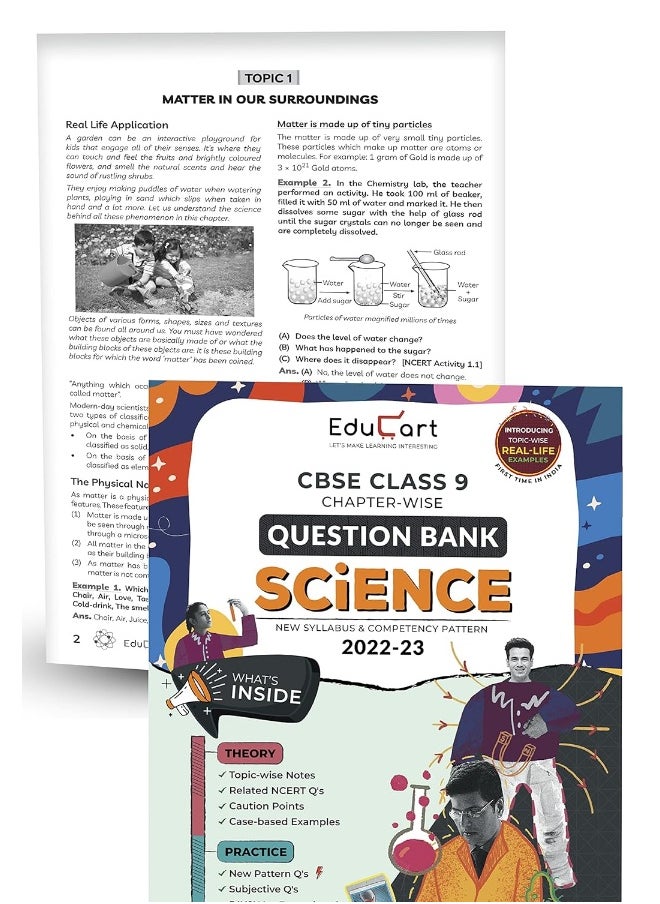 null - Educart CBSE Class 9 Combo of Science, SST and Maths Question Banks for 2022-23 (Includes Chapter wise Theory & Practice Questions 2023) Edubooks - Image 1