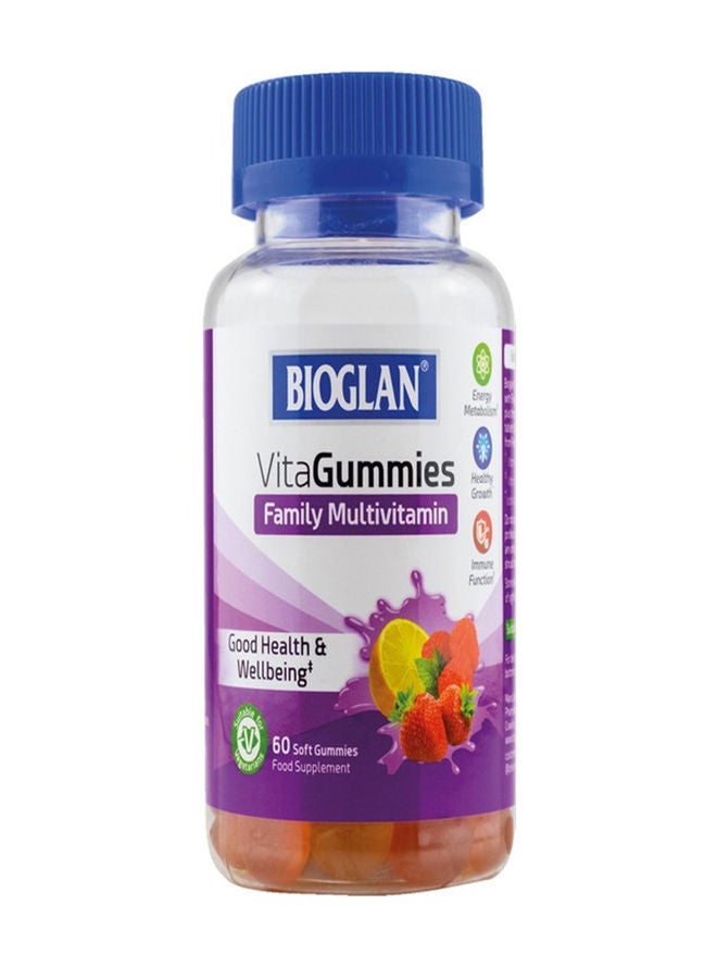 BIOGLAN فيتامينات متعددة للعائلة من فيتاجومي 60 إس - Image 1