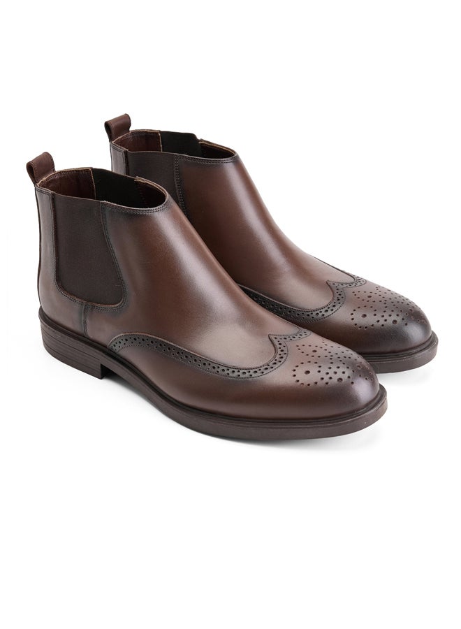 Crest Urban Leather Half Boot