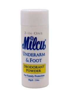 Milcu Under Arm & Foot Powder 80 g 