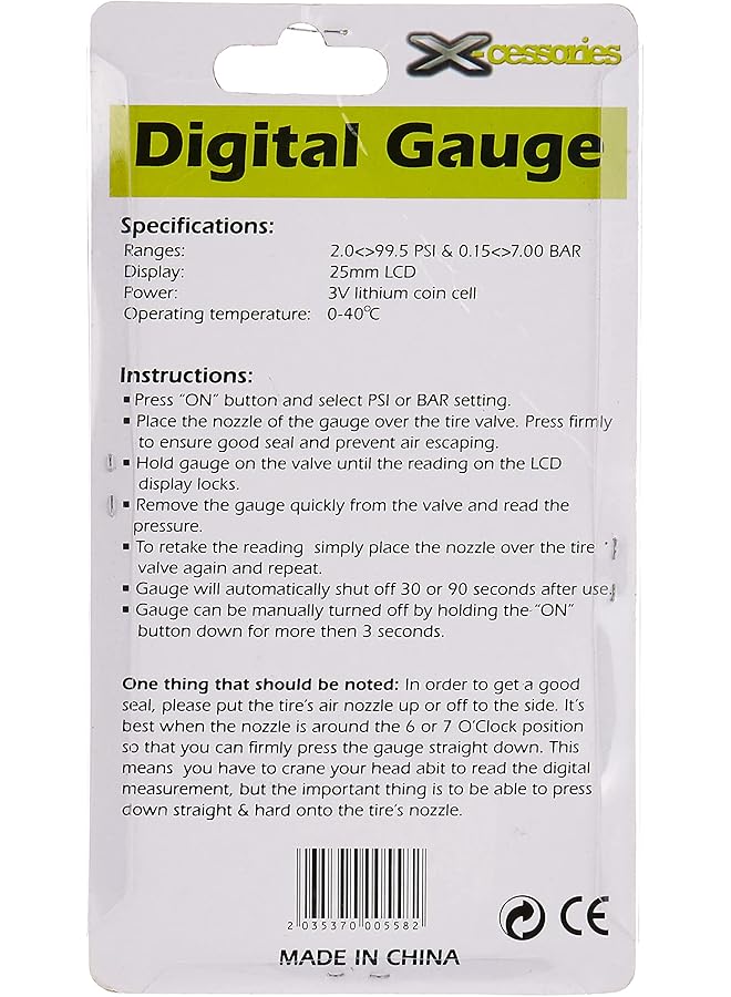 إكسيسوريز مقياس الإطارات الرقمي - Image 2