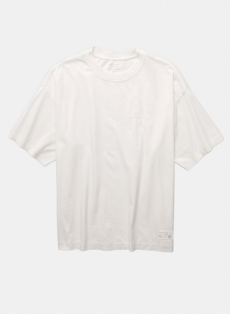 American Eagle AE Relaxed Logo Graphic T-Shirt - Image 3