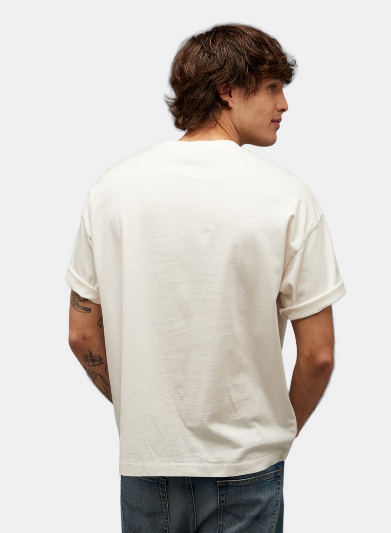 American Eagle AE Relaxed Logo Graphic T-Shirt - Image 4