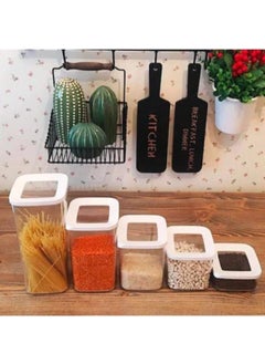vip ahmet 3 Set 15 Piece Vacuum Square Storage Container  - Image 4