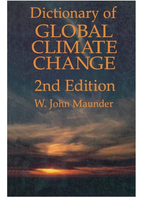 Dictionary of Global Climate Change