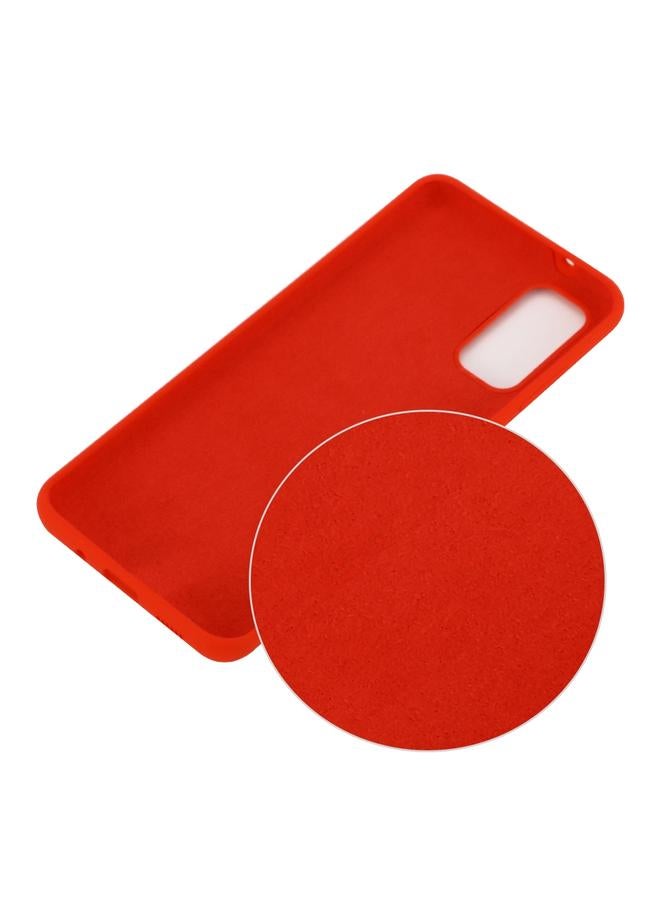 Zaboon Case For Galaxy S20 Solid Color Liquid Silicone Shockproof Full Coverage Protective Case - Image 2