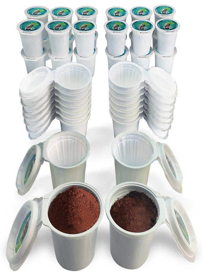 iFillCup 42 iFillCup Fillable K Cups - Ultrafine Filter for Sediment-Free Brew, Universal K Cup Brewer Compatibility, DeepBrew Holds 50% More Coffee for Insanely Rich Brews (Green) - Image 1