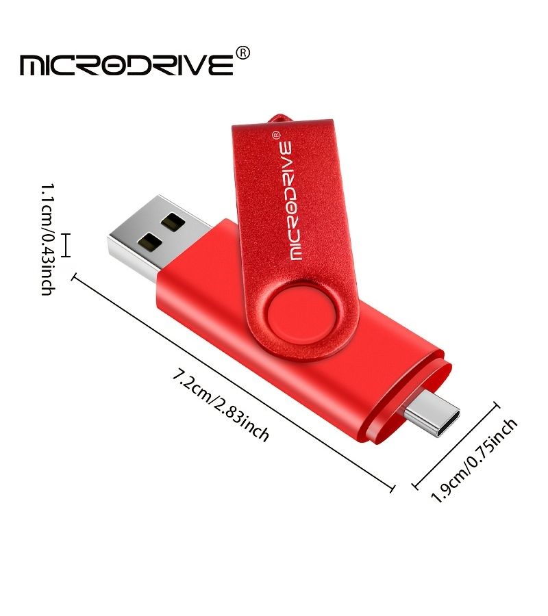 محرك أقراص فلاش USB 2.0 أزرق سعة 8 جيجابايت، دوار بزاوية 360 درجة، فائق الصغر والحمل، خفيف الوزن، قابل للتوصيل والتشغيل الفوري، نقل بيانات عالي السرعة - Image 2
