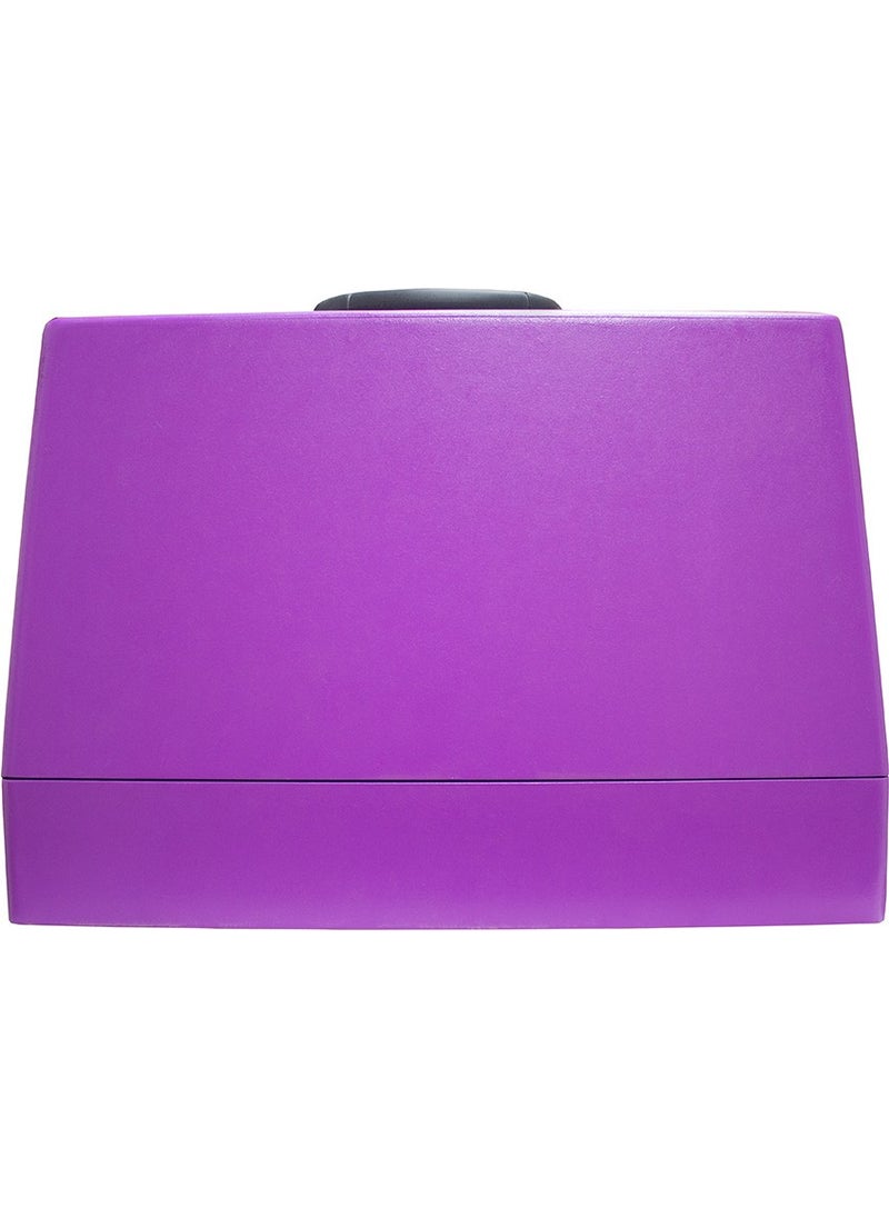 Hodbehod Household Family Sewing Machine Wooden Bag Purple Color  - Image 3