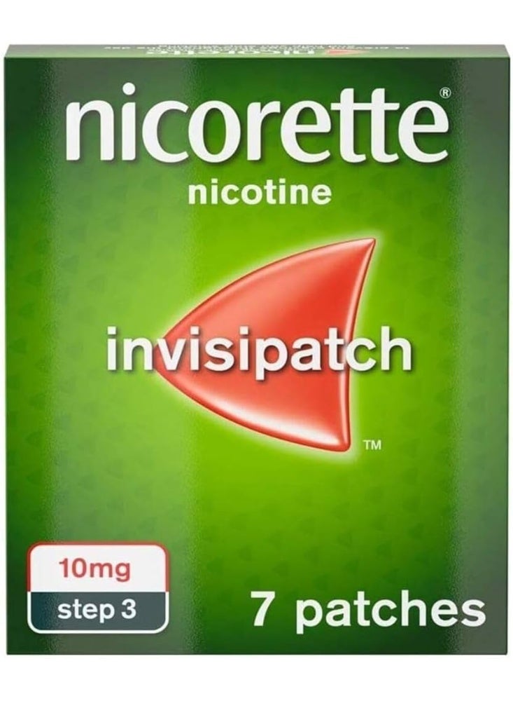 نيكوريت لصقة الإقلاع عن التدخين الخطوة 3 – 10 ملغ، 7 لصقات