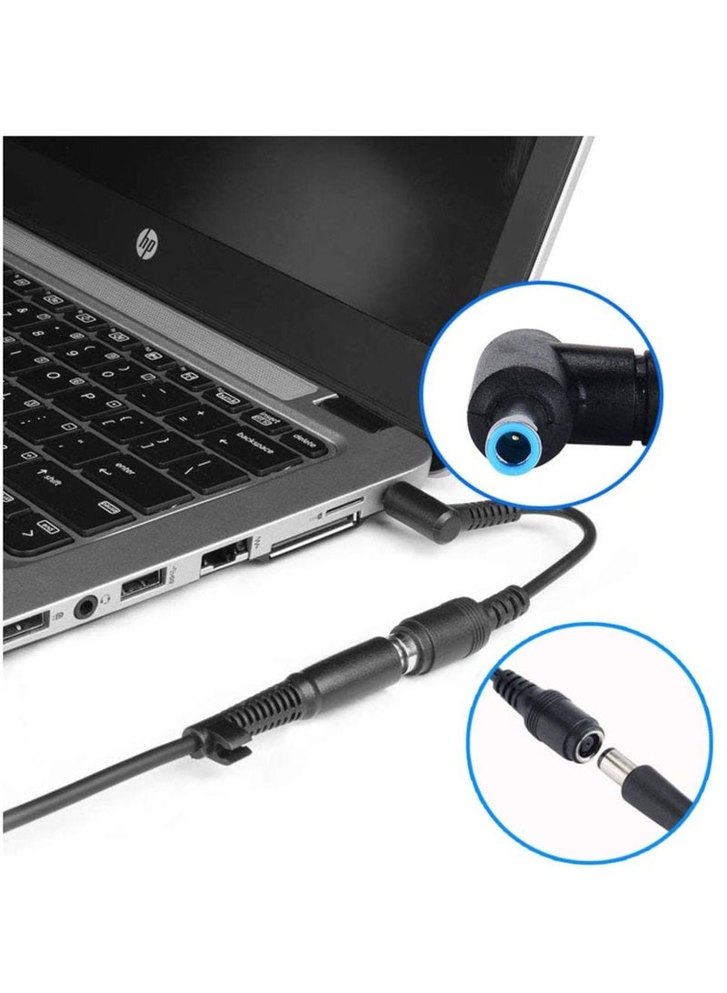 Ntech AC Power Cord Charger Laptop Adapter Tip Connector Converter for HP Stream Specter Pavilion Envy EliteBook Split Chromebook ProBook ProBook EliteBook Folio Female 7.4x5.0mm to 4.5x3.0mm [ 2 Pack - Image 3