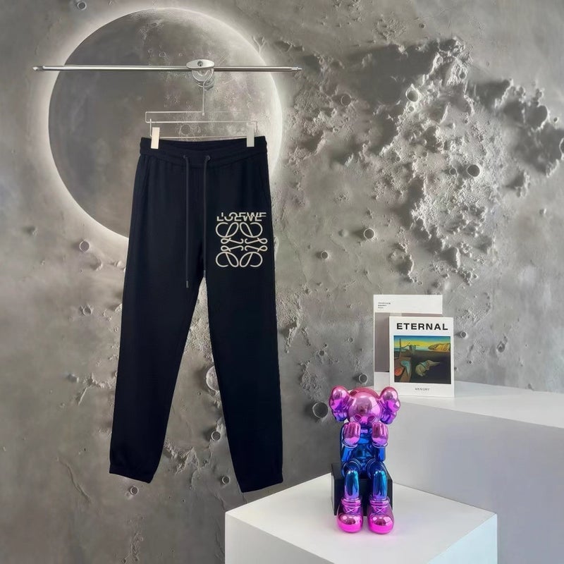 25Ss New Trendy Brand Lo Classic Embroidered Casual Unisex Sweatpants Collection Factory - Image 3