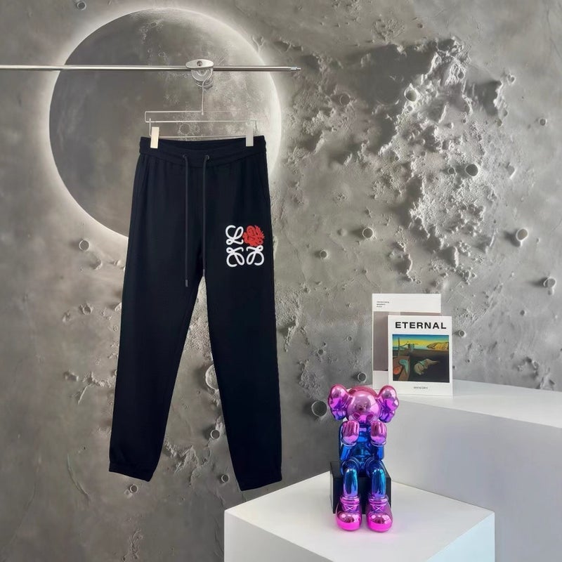 25Ss New Trendy Brand Lo Classic Embroidered Casual Unisex Sweatpants Collection Factory - Image 5