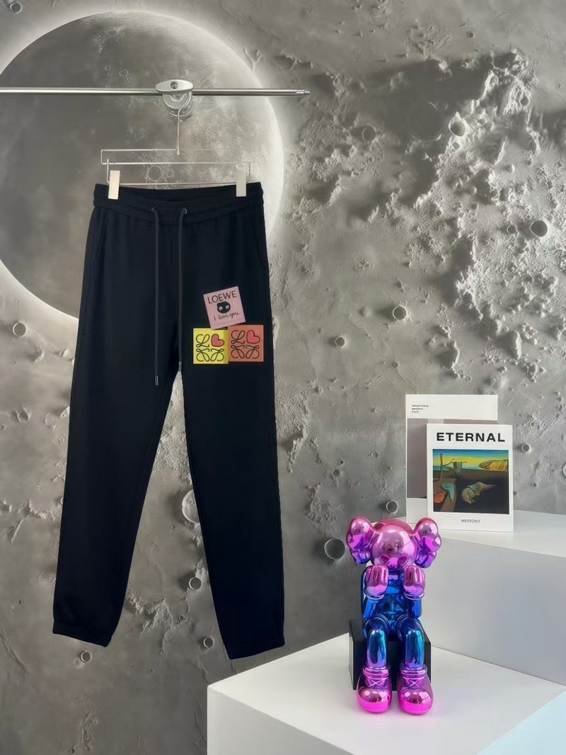25Ss New Trendy Brand Lo Classic Embroidered Casual Unisex Sweatpants Collection Factory - Image 1