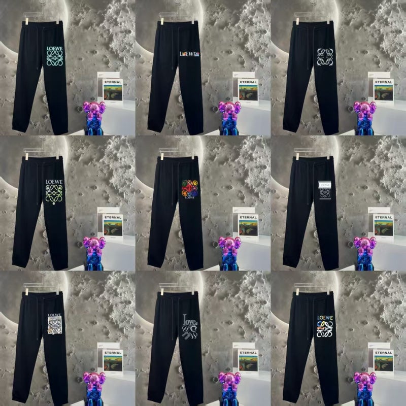 25Ss New Trendy Brand Lo Classic Embroidered Casual Unisex Sweatpants Collection Factory - Image 2