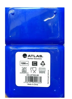 ATLAS Lunch Box 1200 ml Blue  - Image 2