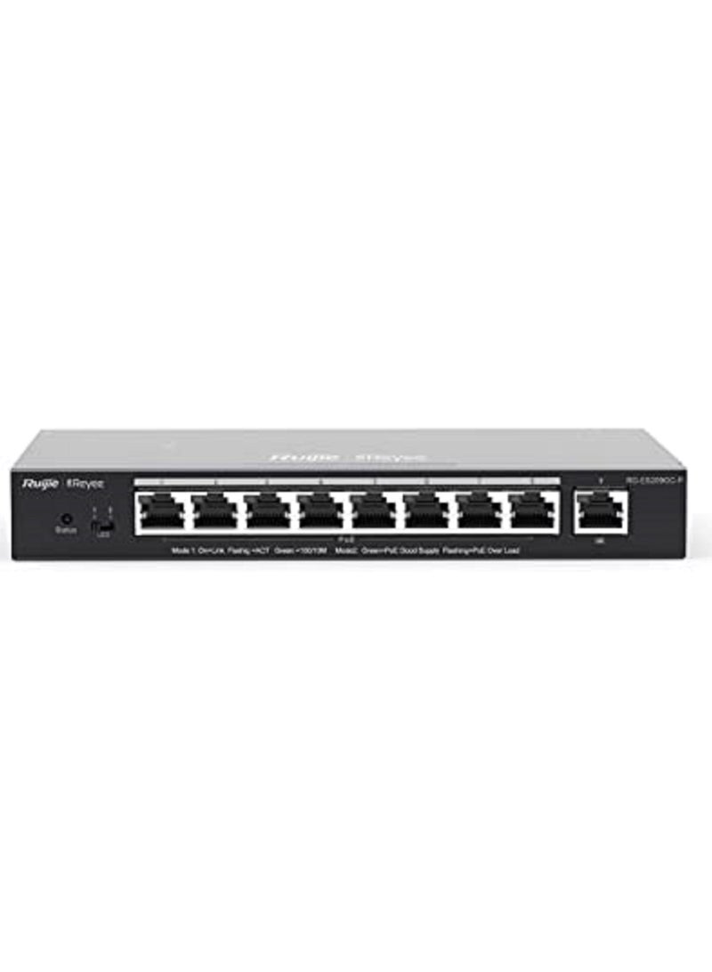 Ruijie REYEE Gigabit Smart Cloud Managed Poe Switch 9 Port RG ES209GC P - Image 2