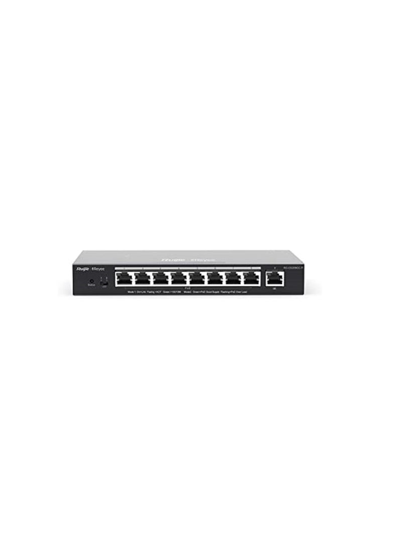Ruijie REYEE Gigabit Smart Cloud Managed Poe Switch 9 Port RG ES209GC P - Image 1