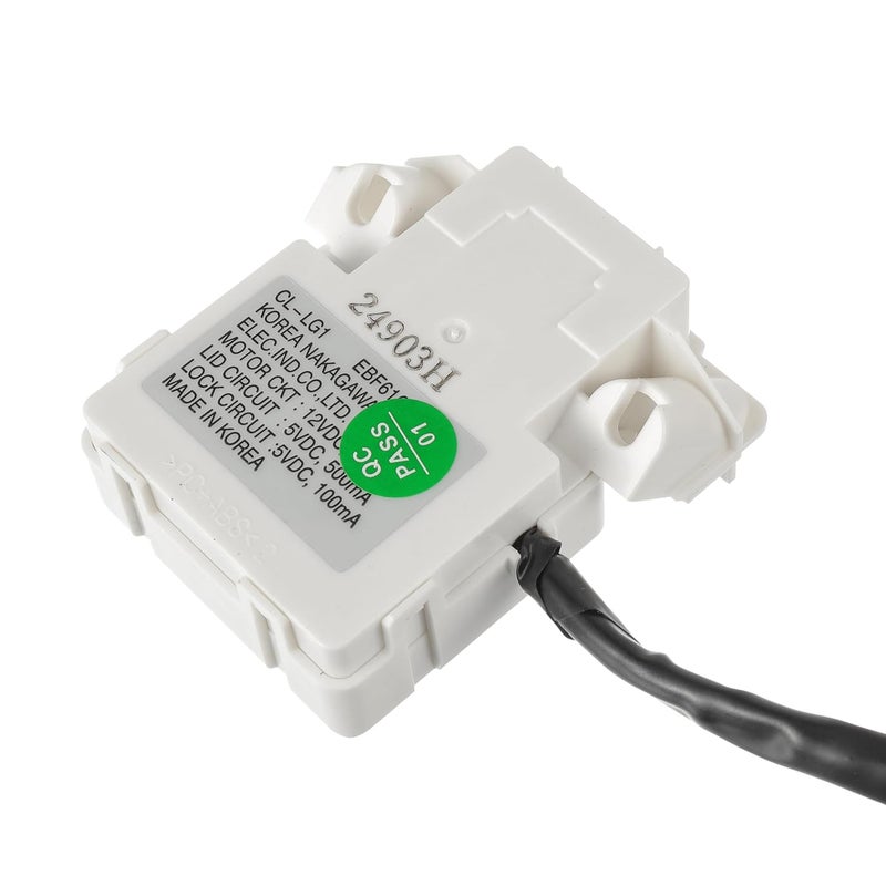 EBF61674802 EBF60665201 مفتاح قفل غطاء الغسالة - قطعة استبدال جديدة ومطورة من Techecook - بديل لـ L-G و Kenmore للغسالات - يحل محل PS8751171 AP5785599 2703681 EAP8751171 - Image 2